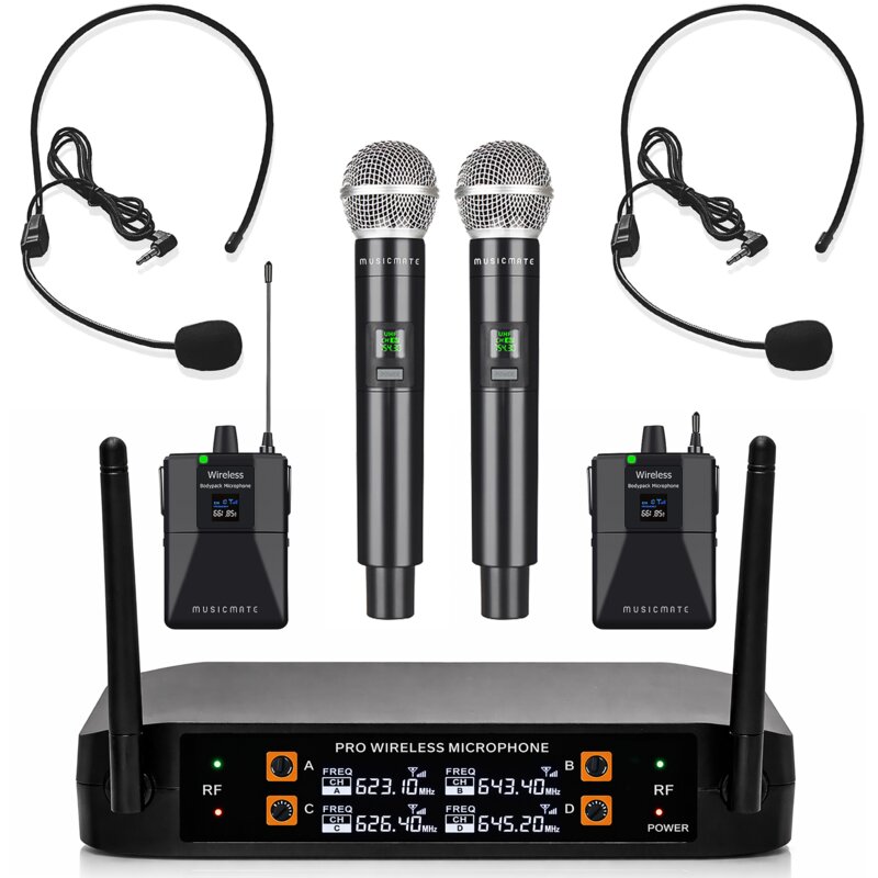 Zestaw mikrofonowy bezprzewodowy MUSICMATE MM-550 Vocalsound