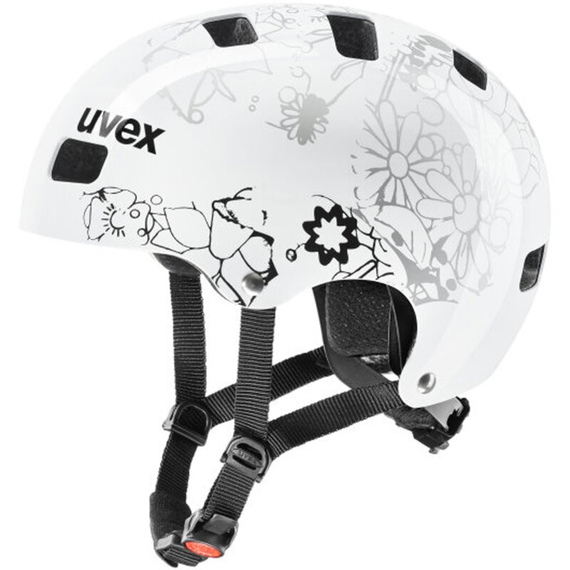 Kask rowerowy UVEX Kid 3 Biały dla Dzieci (rozmiar 51-55)