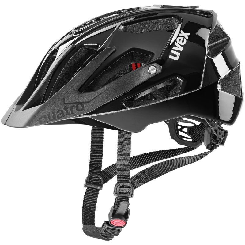 Kask rowerowy UVEX Quatro Czarny MTB (rozmiar 52-57)