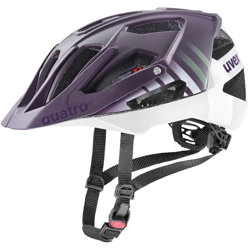 Kask rowerowy UVEX Quatro CC Fioletowy MTB (rozmiar 52-57)