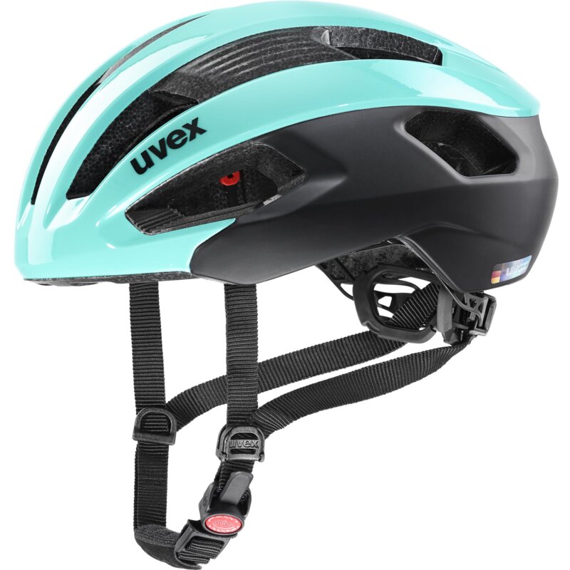 Kask rowerowy UVEX Rise CC Turkusowy Szosowy (rozmiar 52-56)