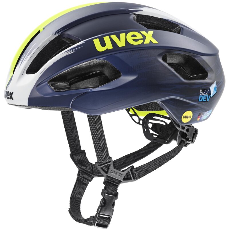 Kask rowerowy UVEX Rise Pro Wielokolorowy Szosowy (rozmiar 52-56) MIPS