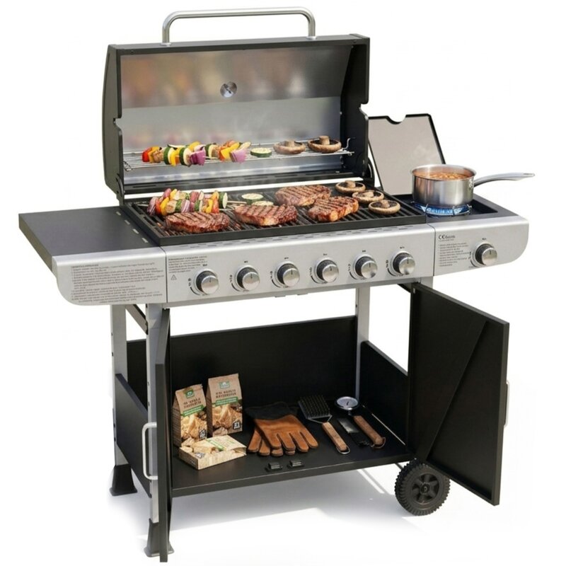 Grill gazowy Ravanson GO-6 15,1 kW