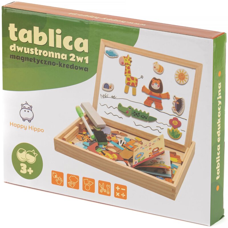Zabawka EXTRALINK Tablica kredowo-magnetyczna dwustronna EX.97249