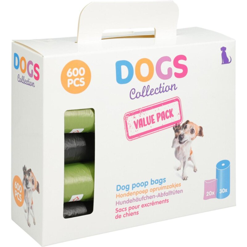 Woreczki na odchody DOGS COLLECTION 592505 (600 sztuk)