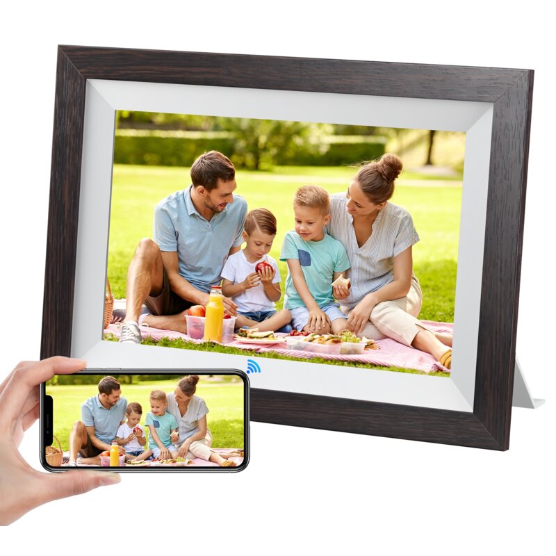 Ramka cyfrowa KODAK RCF-1012W Ciemnobrązowy