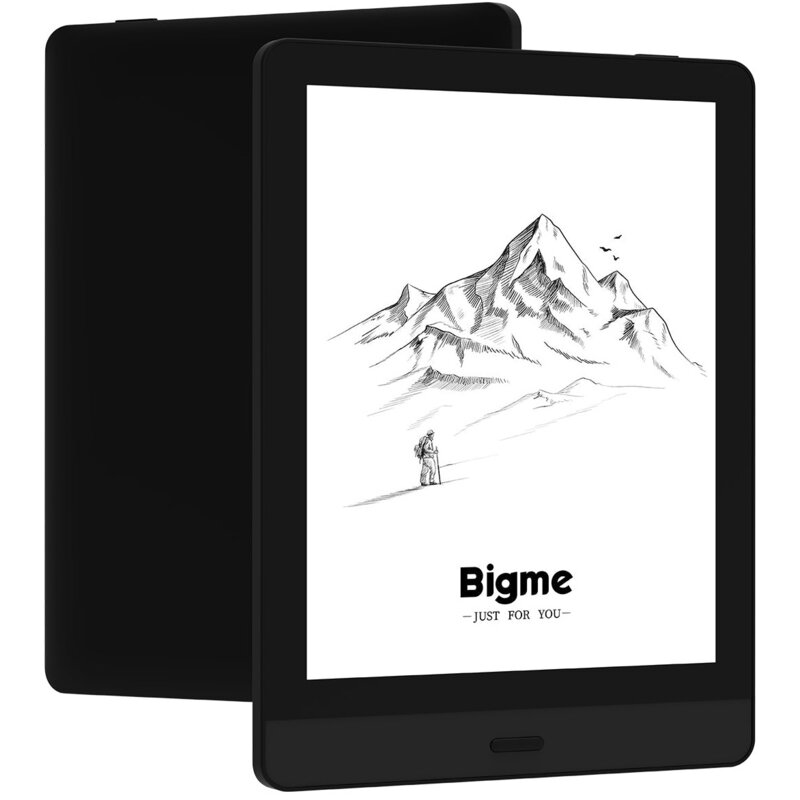 Czytnik e-booków BIGME Read 6" Podświetlany ekran, Wi-Fi Czarny