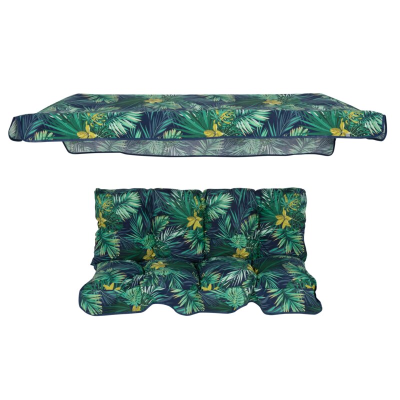 Poduszki na huśtawkę PATIO G051-02IB Zielony