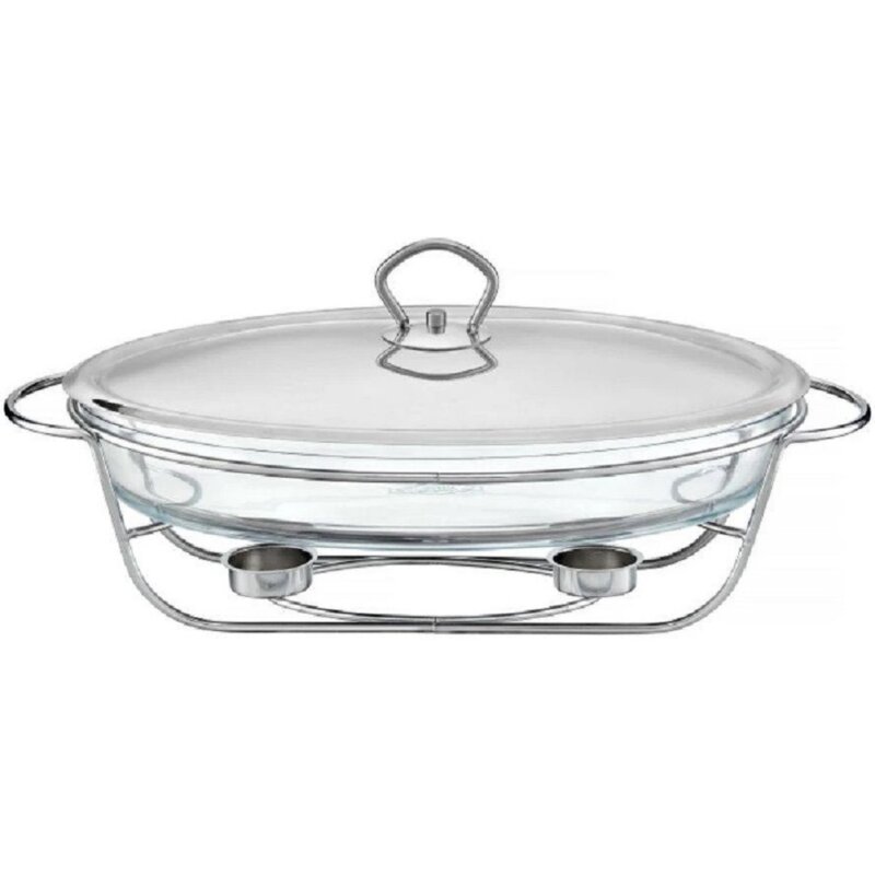 Naczynie żaroodporne AMBITION Helios 29388 + Podgrzewacz