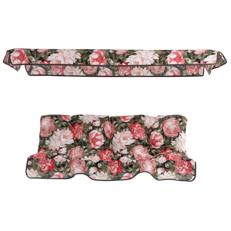 Poduszki na huśtawkę PATIO Tora A101-23PB 469913  135 x 100 x 10 cm z daszkiem