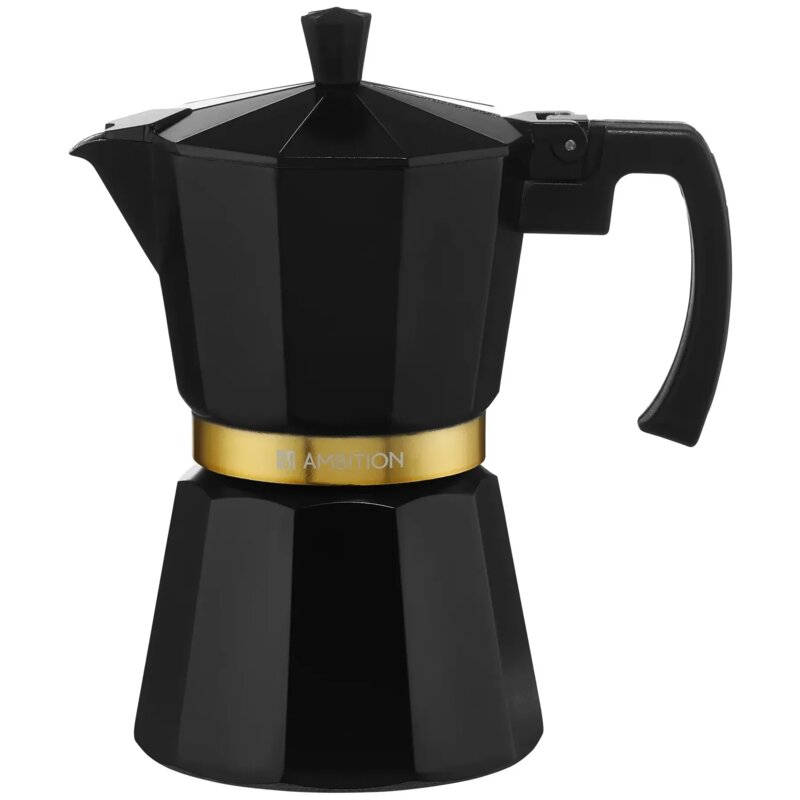 Kawiarka AMBITION Royal 6TZ Czarny 300 ml