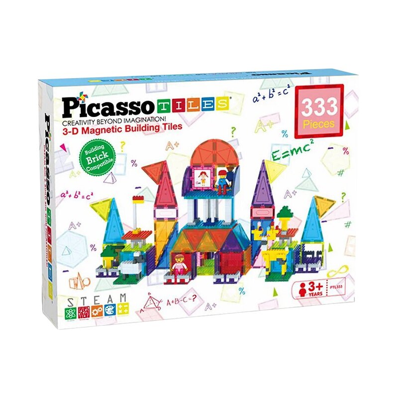 Klocki magnetyczne PICASSOTILES PTL333