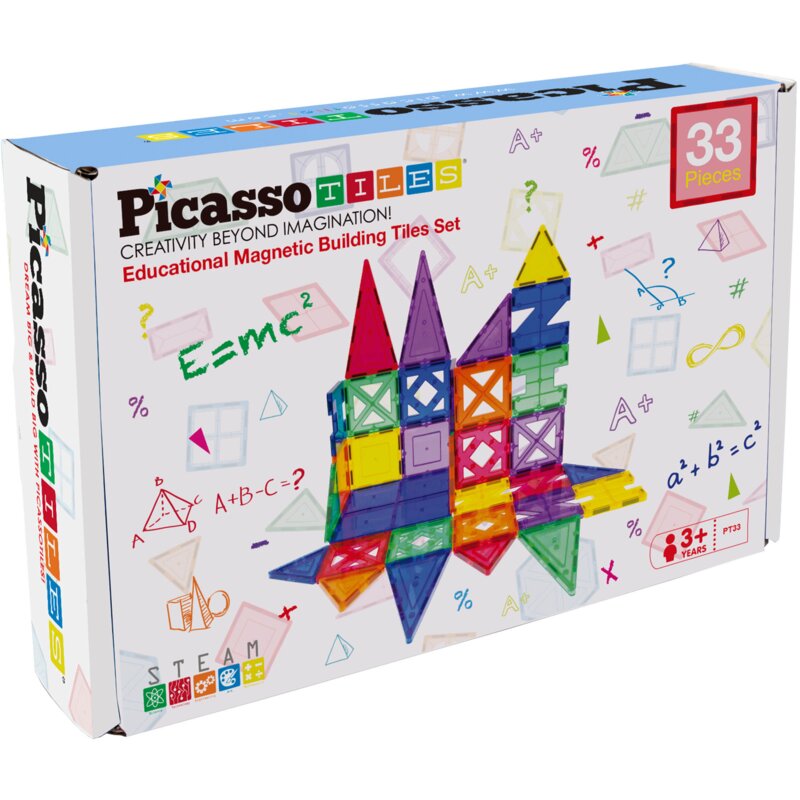 Klocki magnetyczne PICASSOTILES PT33