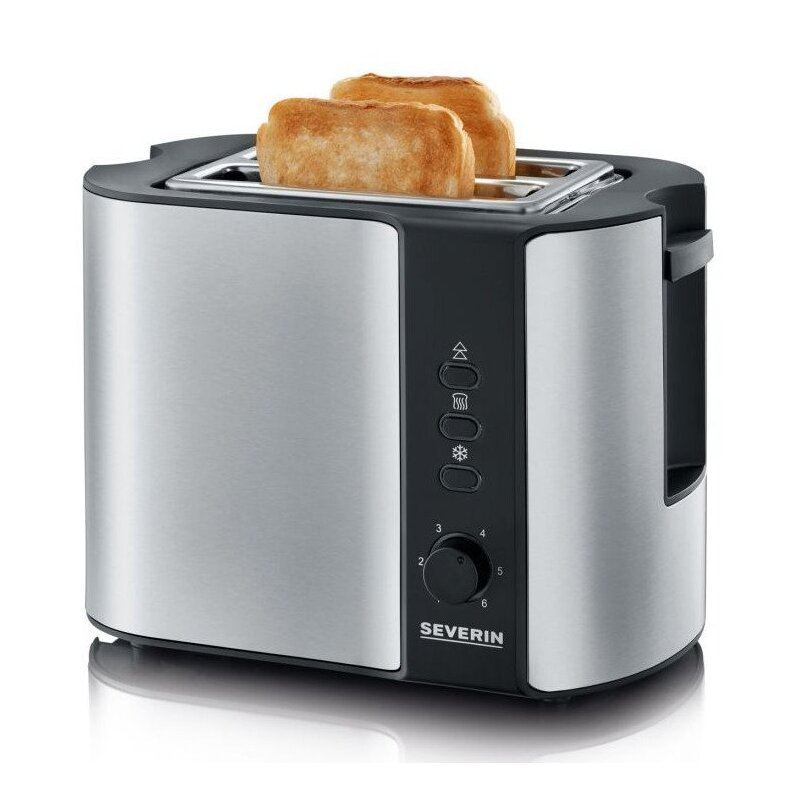 SEVERIN Toster ze stali nierdzewnej, 800 W, AT 2589