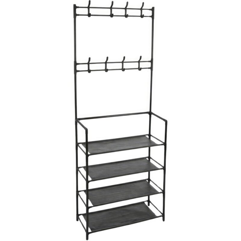 Stojak na ubrania EXCELLENT HOUSEWARE 288088 60 x 26 x 155 Czarny