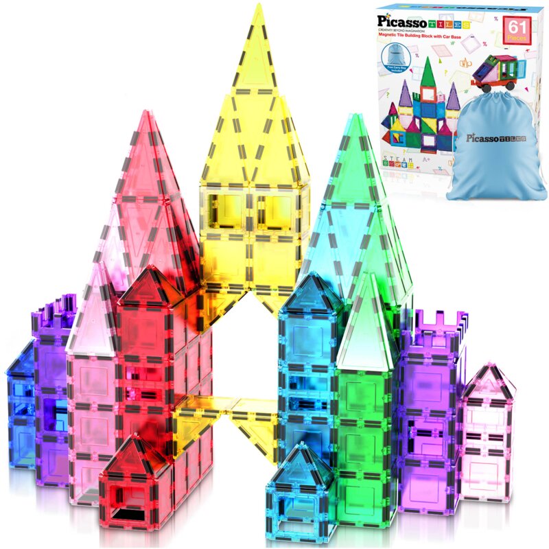 Klocki magnetyczne PICASSOTILES PC61