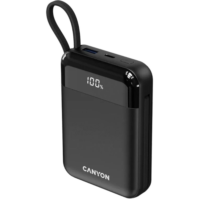 Powerbank CANYON OnPower 104 CNS-CPB104B 10000 mAh 22.5W Czarny
