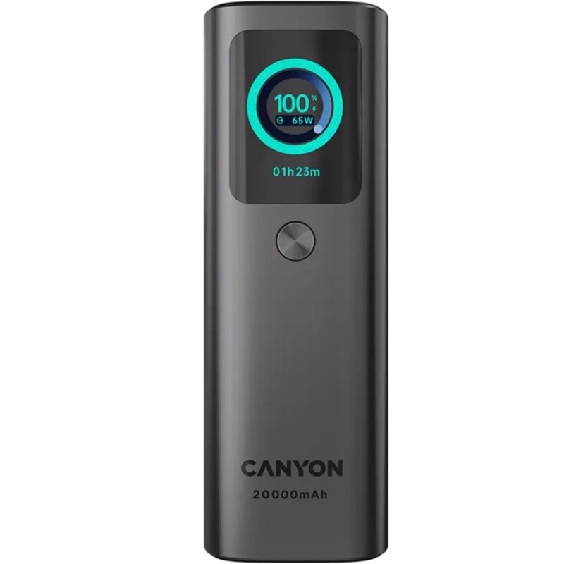 Powerbank CANYON OnPower 265 CNS-CPB265DG 20000 mAh 165W Ciemnoszary