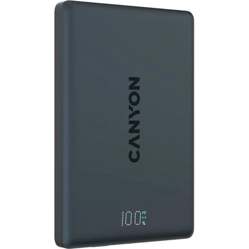 Powerbank indukcyjny CANYON OnPower 500 CNS-CPB500B 5000 mAh 20W Czarny