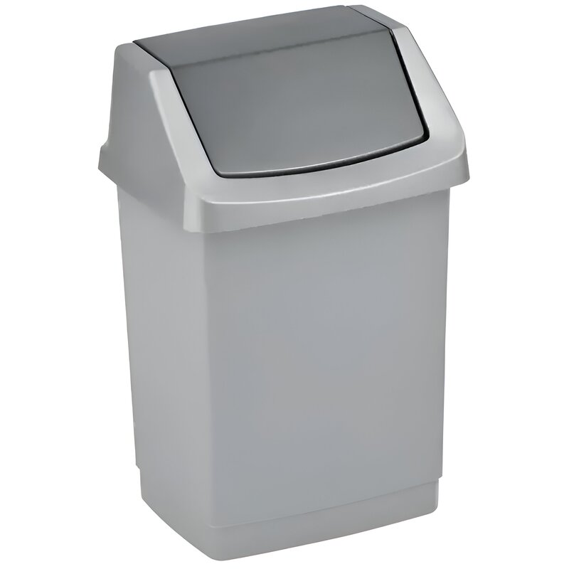 Kosz na śmieci CURVER Click-It 9L Szary
