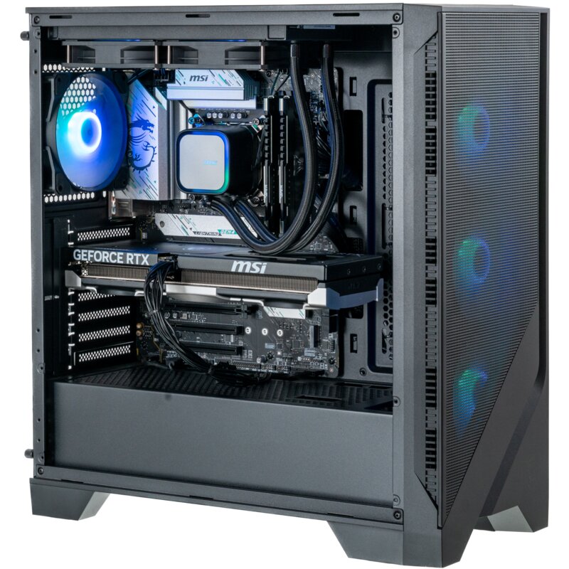 Komputer MAD DOG Powered by MSI F321R-I05WR32WP i5-12600KF 32GB RAM 1TB SSD GeForce RTX5060Ti DLSS 4.5 Wi-Fi Windows 11 Professional