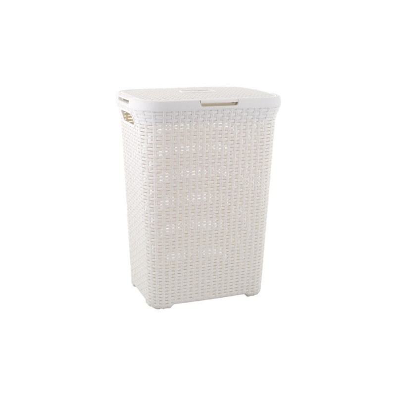 Kosz na pranie CURVER Style 60L Kremowy
