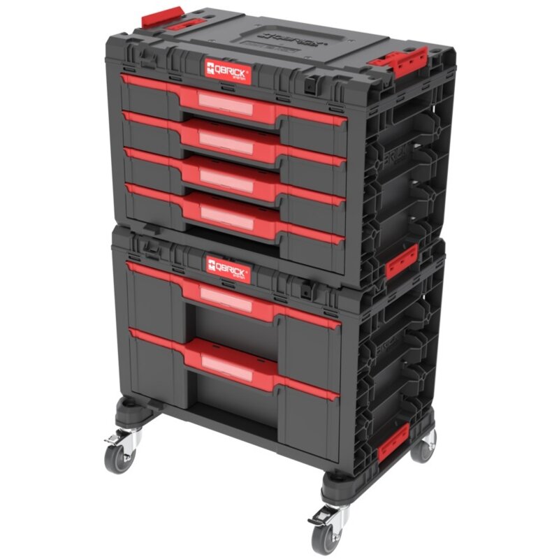 Zestaw skrzynek narzędziowych QBRICK System Prime Workshop Drawer Set 2