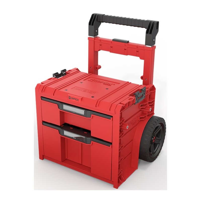 Skrzynka narzędziowa QBRICK System PRO Cart 2.0 Plus Drawer 2 Red Ultra HD Custom