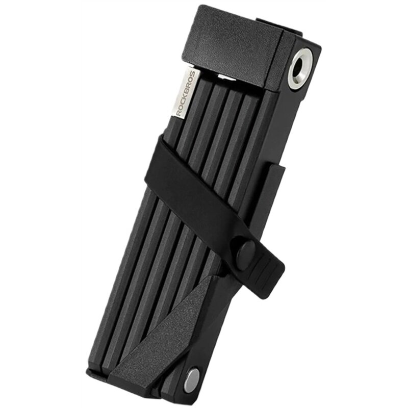 Zapięcie rowerowe ROCKBROS 32140003001 Folding lock Składane Czarny