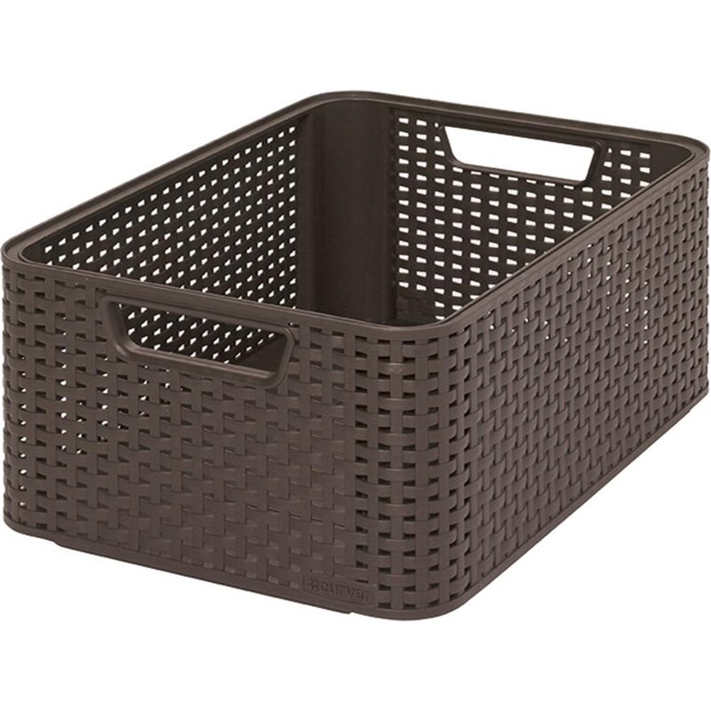 Koszyk CURVER Style M - DBR210 Ciemnobrązowy
