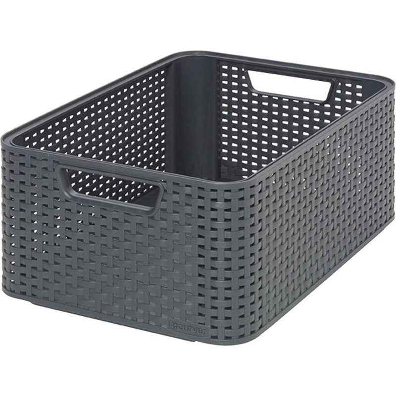 Koszyk CURVER Style M - DRG308 Ciemnoszary