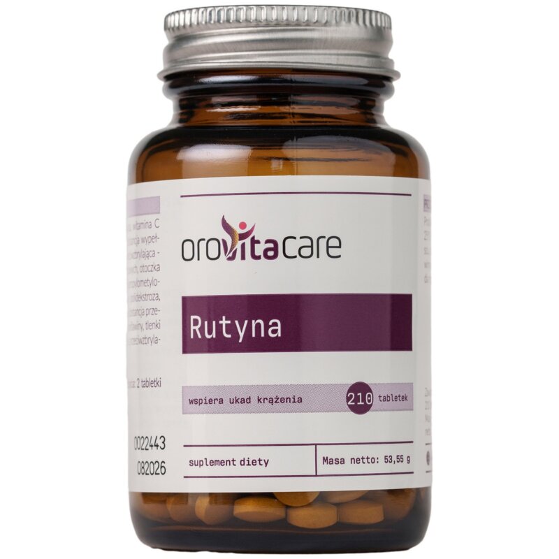 Suplement diety OROVITACARE Rutyna (210 tabletek)
