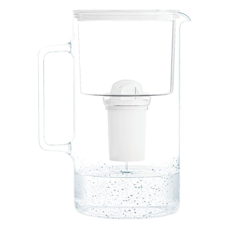 Dzbanek filtrujący WESSPER D2 Borosilicate Biały + 3 x Filtr