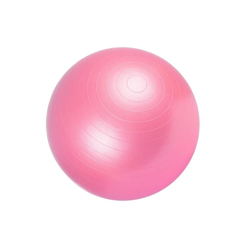 Piłka gimnastyczna GORILLA SPORTS 2848 Różowy (55 cm)