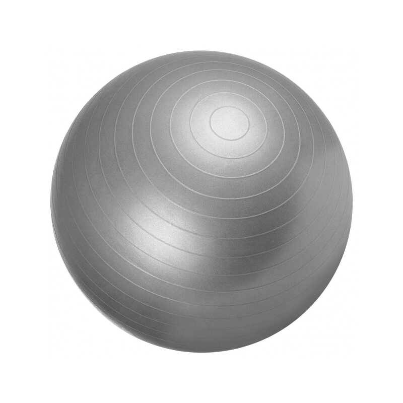 Piłka gimnastyczna GORILLA SPORTS 2912 Szary (65 cm)