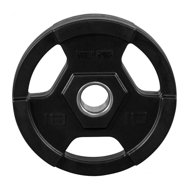 Obciążenie GORILLA SPORTS Olympia Grip 3700 (10 kg)
