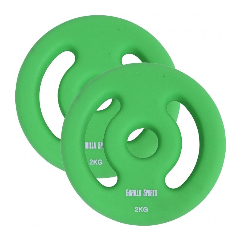 Obciążenie GORILLA SPORTS 6307 (2 x 2 kg)