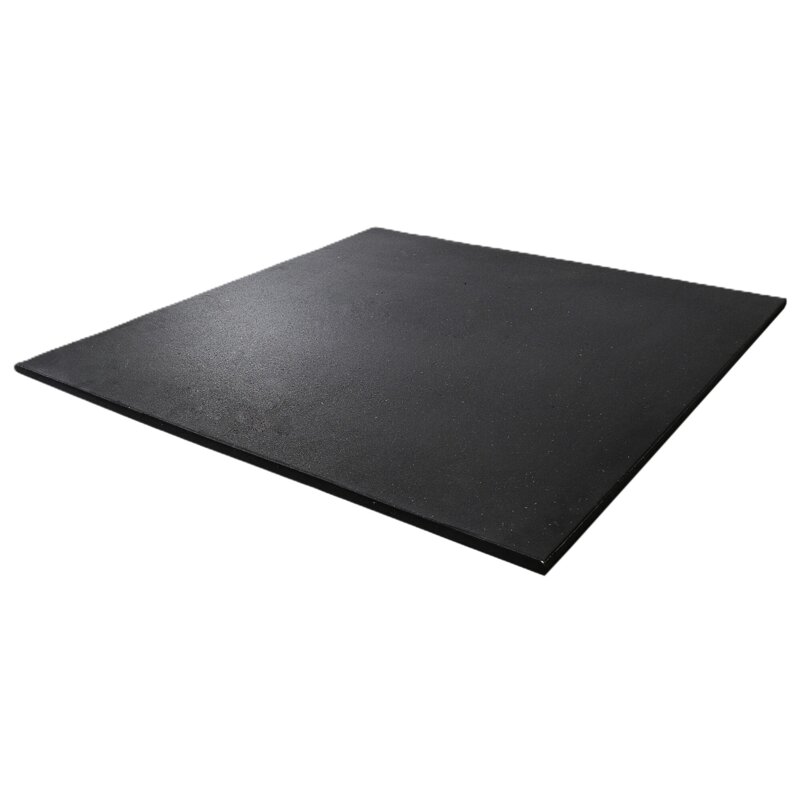 Mata pod sprzęt fitness GORILLA SPORTS 6529 (100 x 100 cm) Czarny
