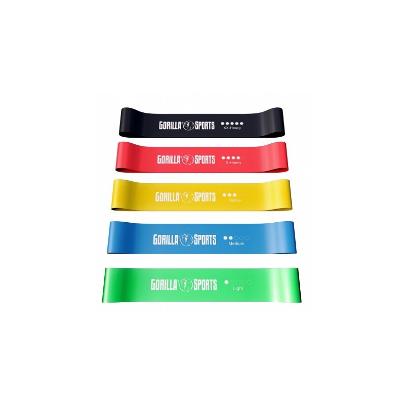 Zestaw taśm do ćwiczeń GORILLA SPORTS 101246-00065-0001