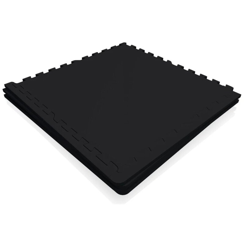 Zestaw mat + krawędzie GORILLA SPORTS 7079 (4 sztuki) Czarny