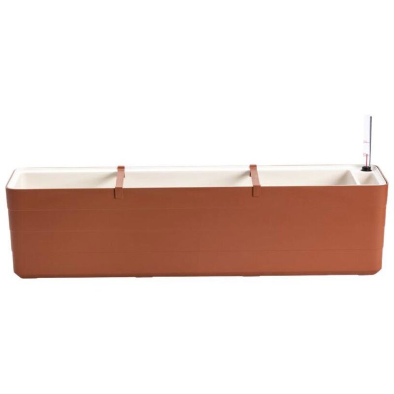 Doniczka URBALIVE Berberis 80 (80 x 20 x 19.7 cm) 20L Pomarańczowo-biały
