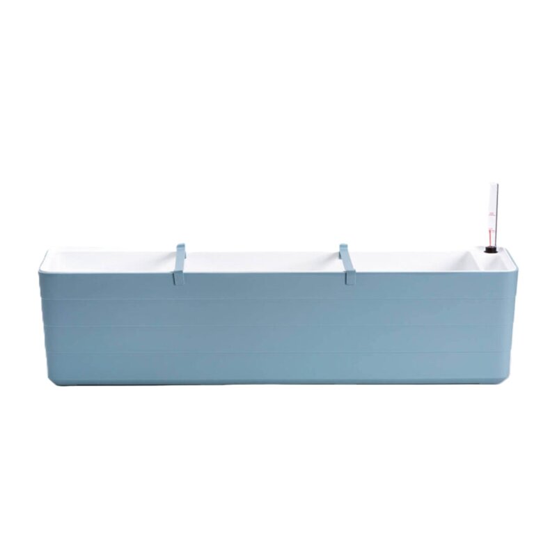 Doniczka URBALIVE Berberis 80 (80 x 20 x 19.7 cm) 20L Niebiesko-biały