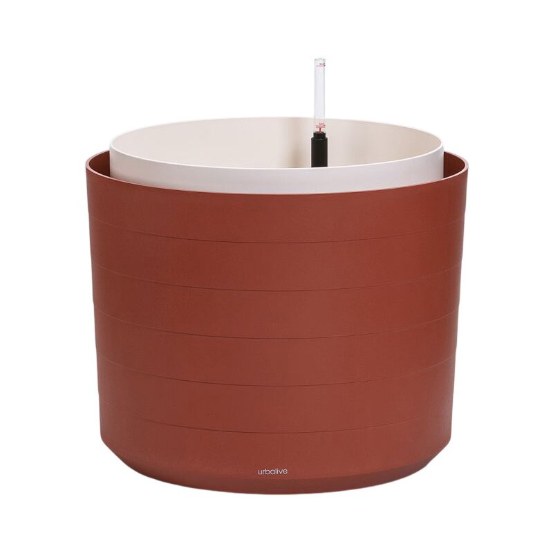 Donica samonawadniająca PLASTIA Berberis 46 44L Pomarańczowo-biały