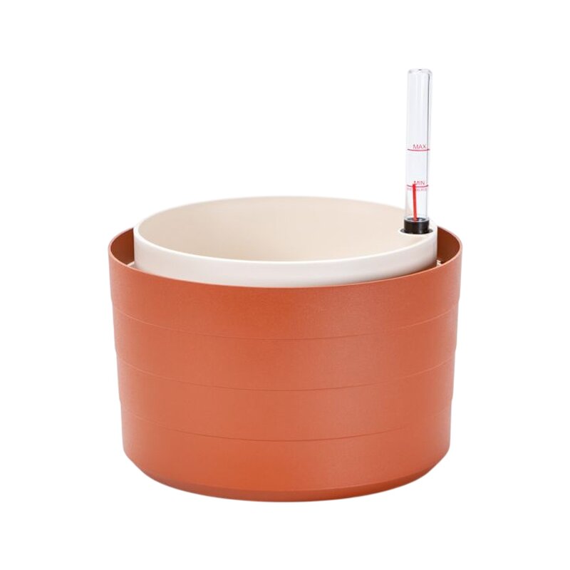 Donica samonawadniająca PLASTIA Berberis 30 7.6L Pomarańczowo-biały