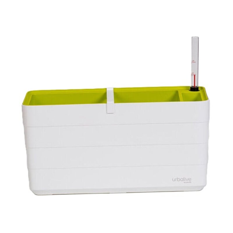 Doniczka URBALIVE Berberis (40 x 20 x 19.7 cm) 10L Biały