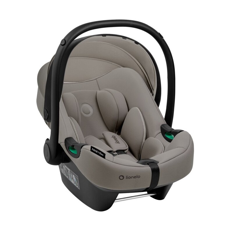 Fotelik samochodowy LIONELO Astrid i-Size 40-87 cm (0-13 kg) Szary