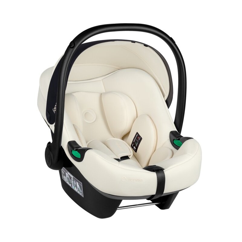 Fotelik samochodowy LIONELO Astrid i-Size 40-87 cm (0-13 kg) Kremowy