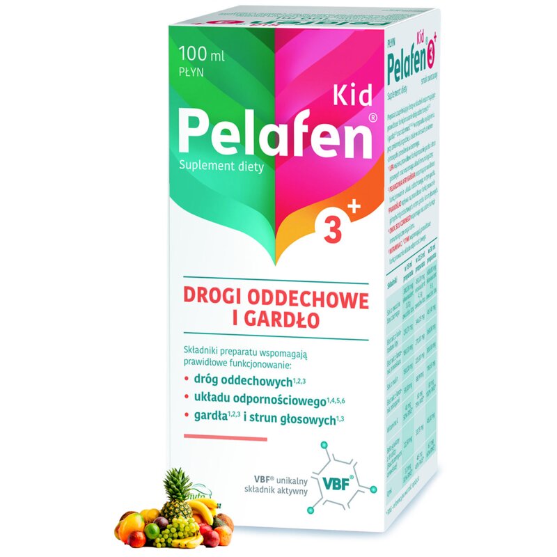 Suplement diety PHYTOPHARM Pelafen Syrop Kid 3+ (100 ml)
