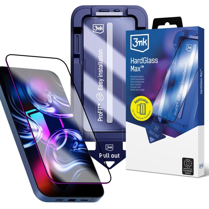 Szkło hartowane 3MK HardGlass Max do Samsung Galaxy A37