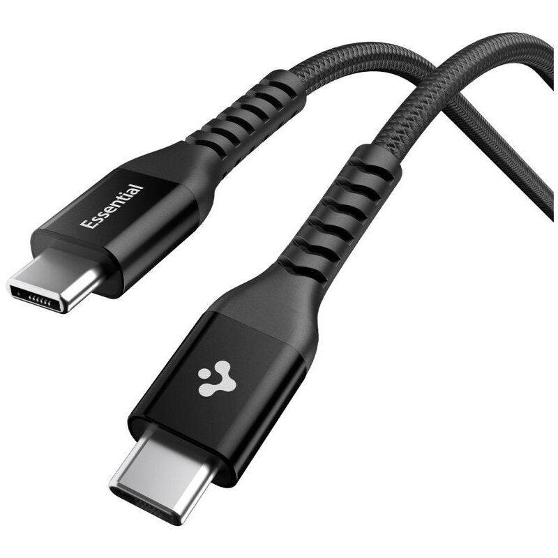 Kabel USB-C - USB-C SPIGEN EB10010CCA Essential 100W 1 m Czarny